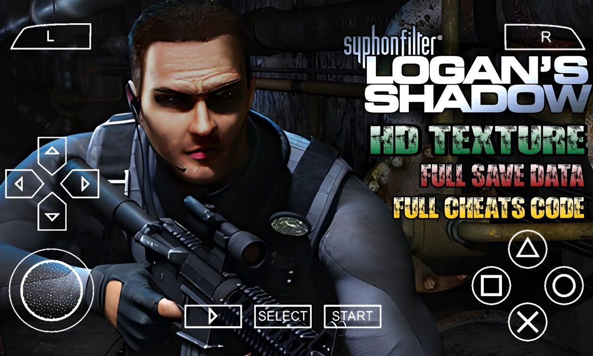 Syphon Filter Dark Mirror PPSSPP Compressed Download for Android